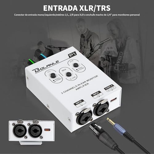 P2 - Portable Headphone Amplifier XLR/TRS