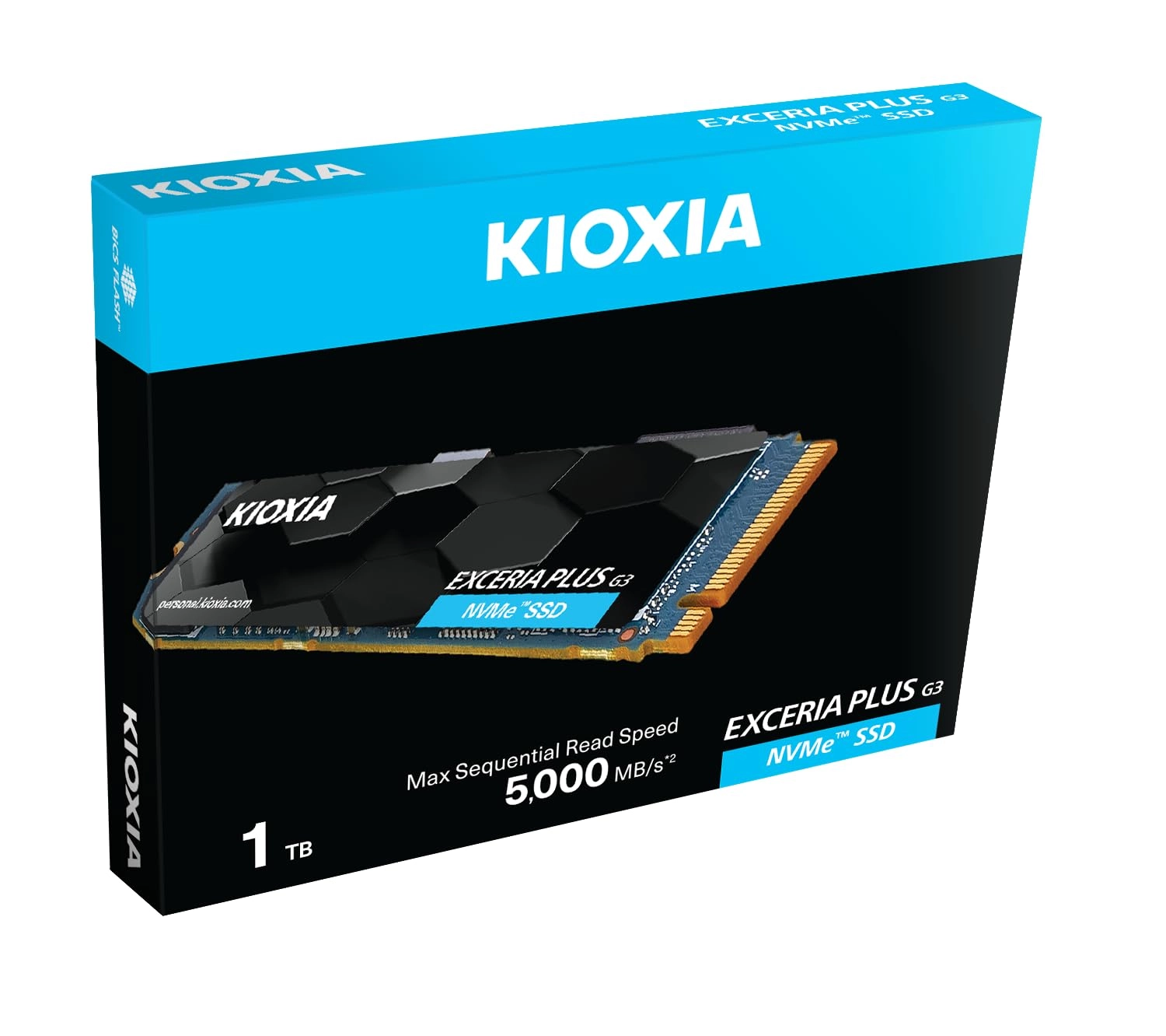 Kioxia EXCERIA Plus G3 - 1TB M.2 (2280)