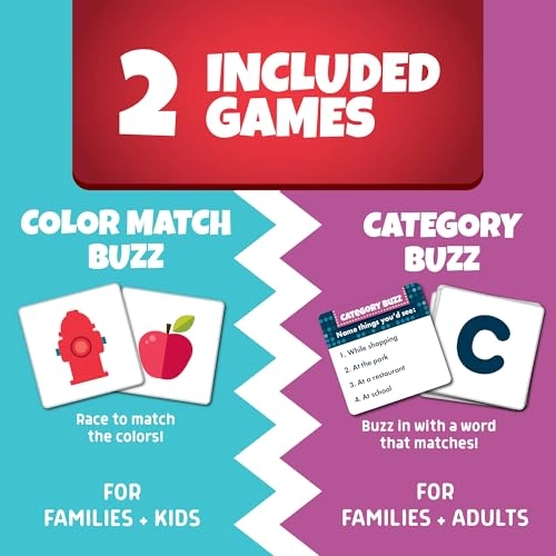Family Buzzers - Alphabet - 4 years-8 years+