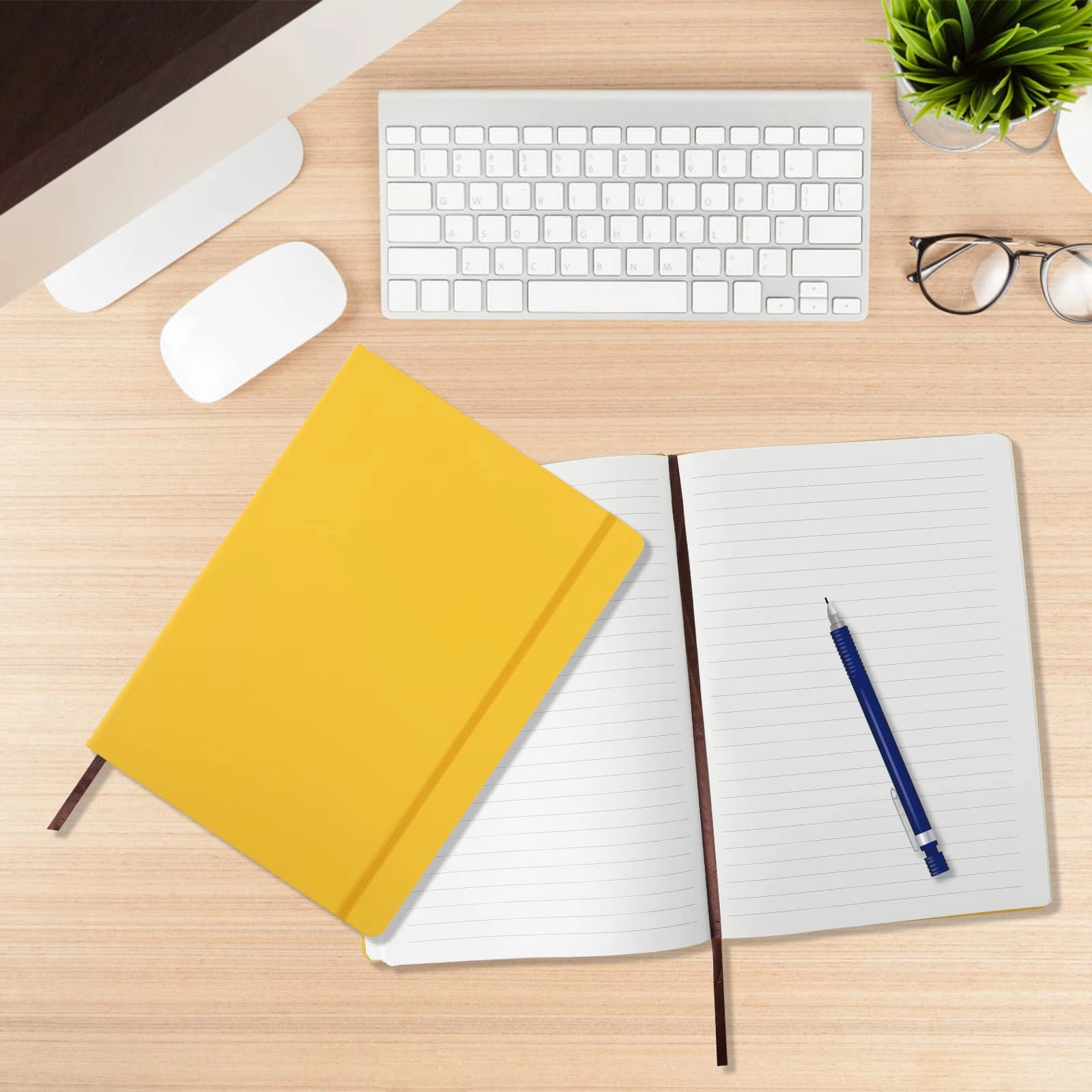 Notebook A4 Hardcover - Lined 80 Sheets