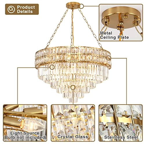 Crystal Chandelier - 68 to 108cm
