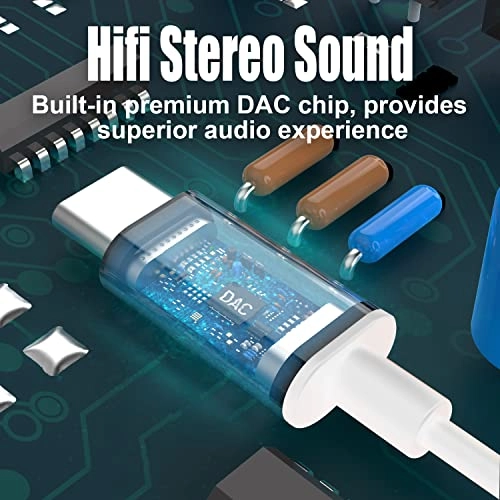 USB C Headphones Wired Earbud
