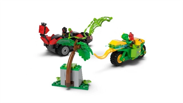 Marvel Spidey & His Amazing Friends Spin & Electro Dinosaur Vehicle Chase