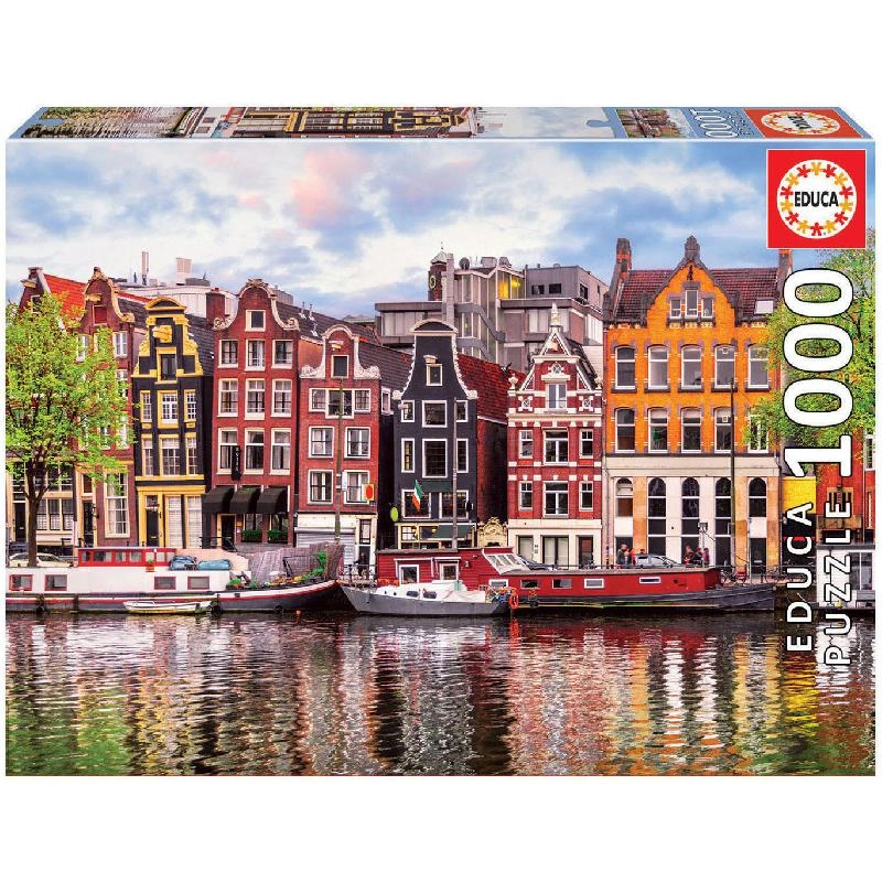 Educa Dancing Houses Puzzle (18458) - 1000 pcs