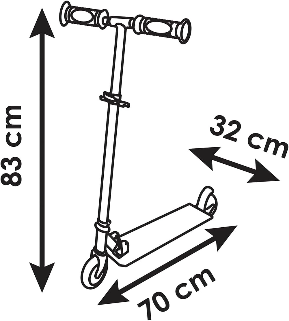 Frozen 2-Wheel Kick Scooter – Foldable