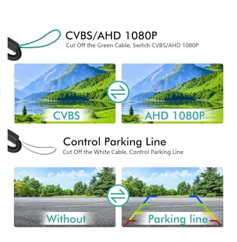 Rear View Camera - Night Vision Wire 648 * 480 pixels