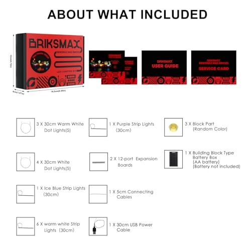 Light Kit for LEGO Tiny Plants 10329 - Plastic 20