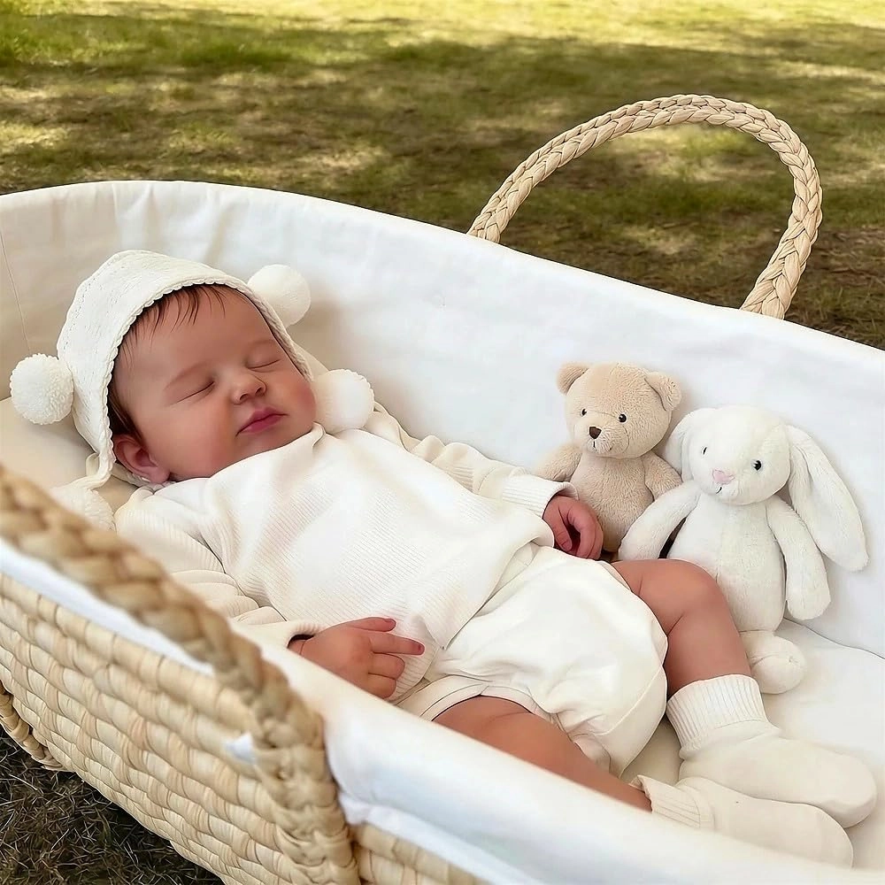 Reborn Baby Doll - 20 in Silicone Vinyl Ages 7+