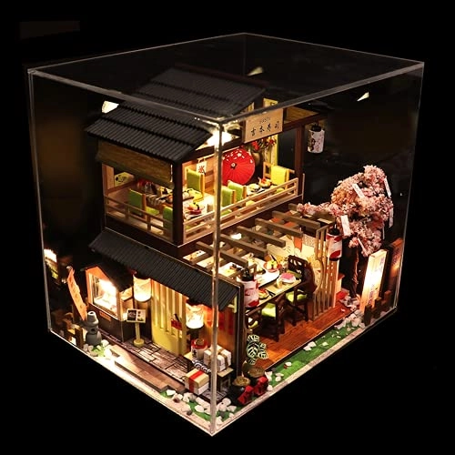 Miniature Wooden Dollhouse Furniture Kit - Creative Room 1:24