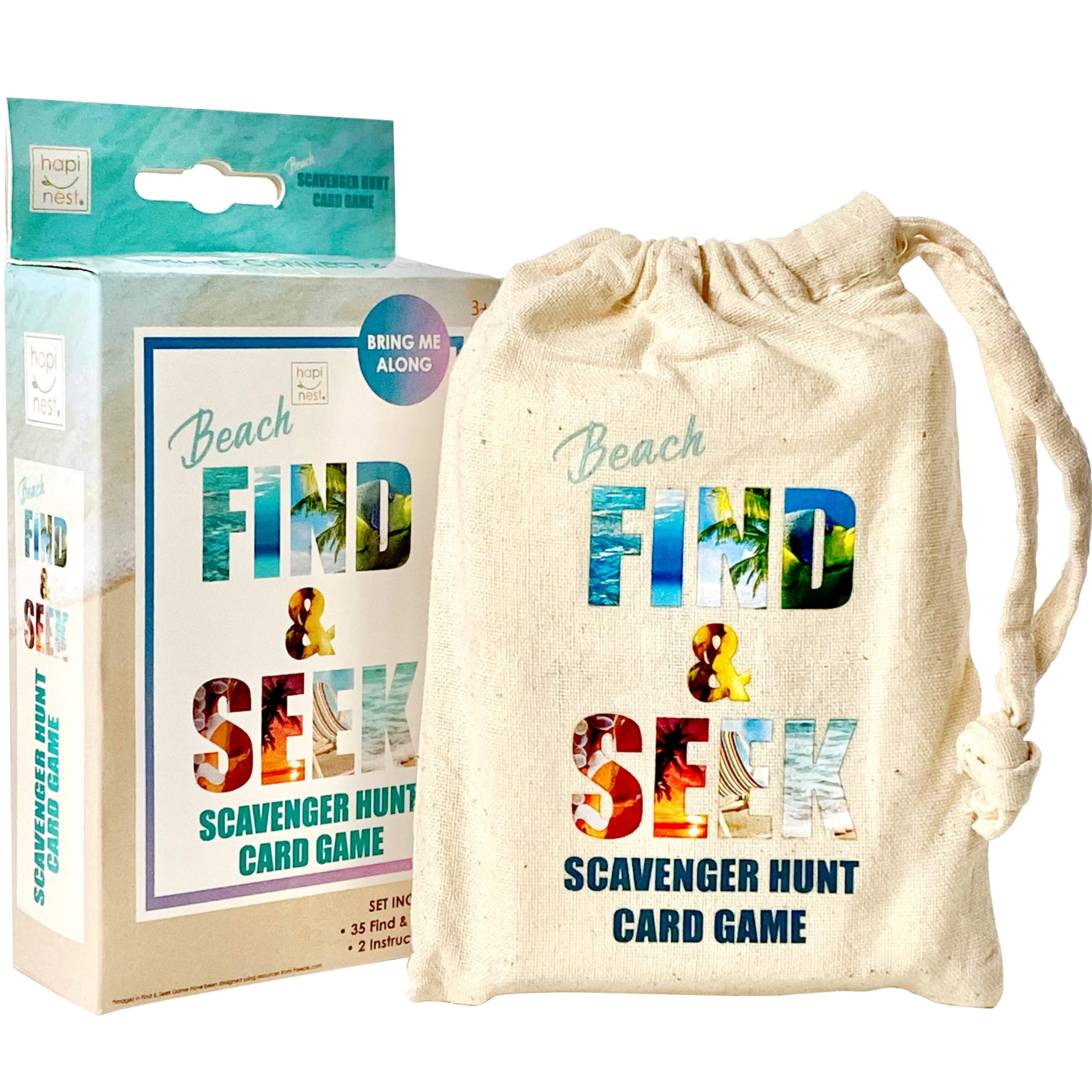 Hapinest Find and Seek Scavenger Hunt - 3 years and up 35 pieces Toddler