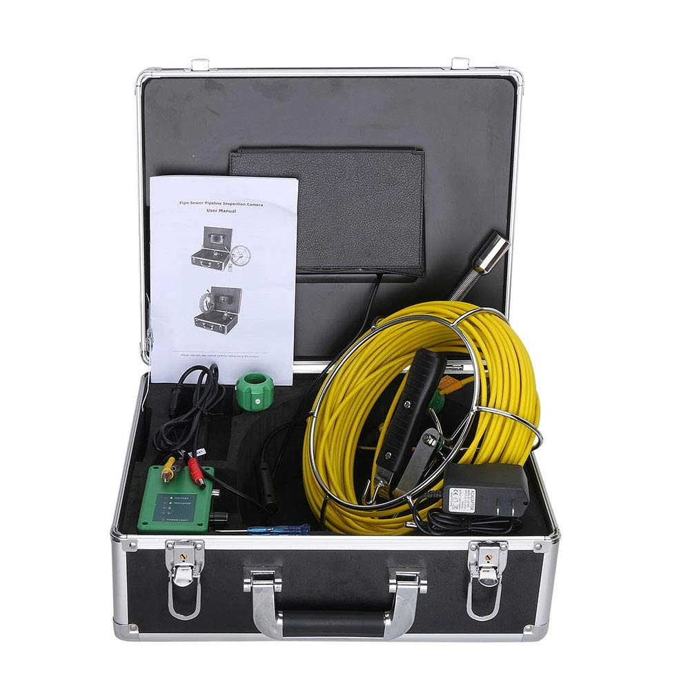 Puresilks Pipe Inspection Camera - 22 Mm 30M