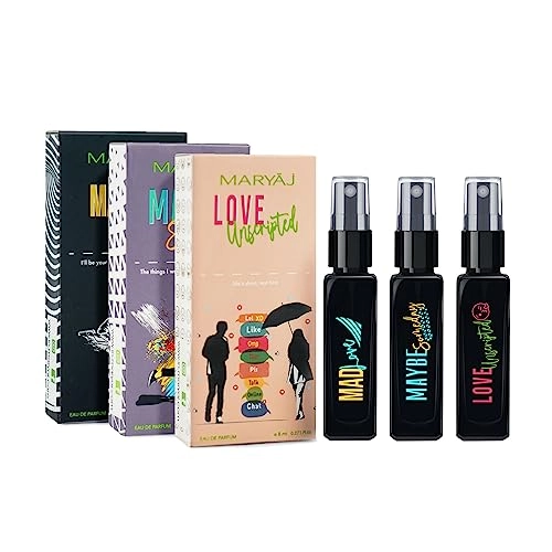 Mad Love Eau de Parfum 8ml + Maybe Someday Eau de Parfum 8ml + Love Unscripted Eau de Parfum 8ml