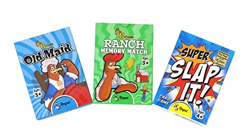 Slap It + Old Maid + Farm Match