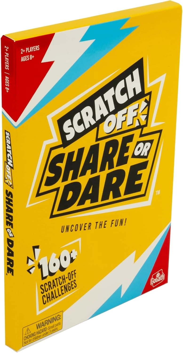 Scratch Off Share or Dare - Ages 8+