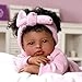 Reborn Baby Doll - 20 Inch Soft Cloth Body Black Girl Ages 3+
