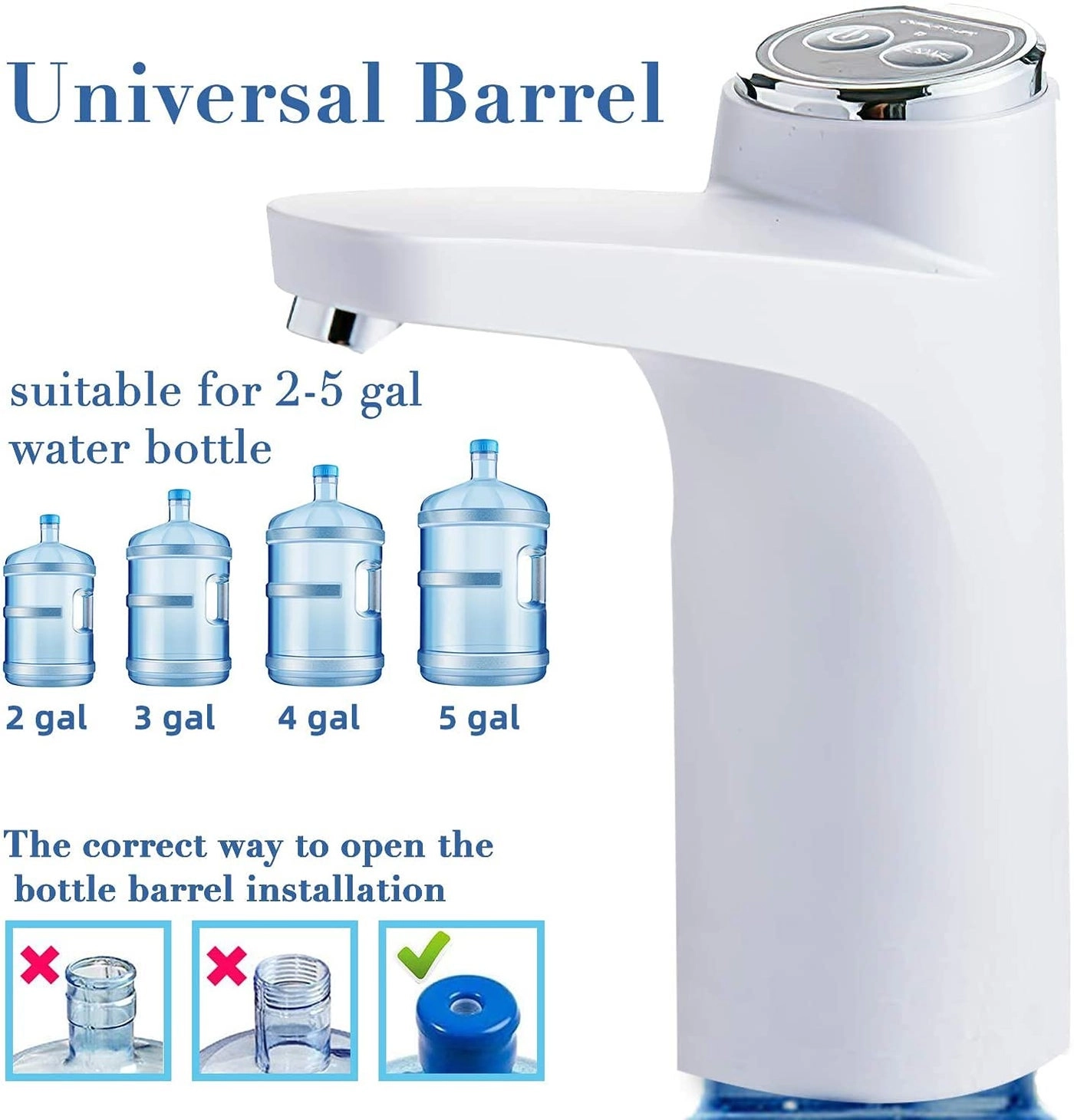 Automatic Water Dispenser Pump - 600 Ml