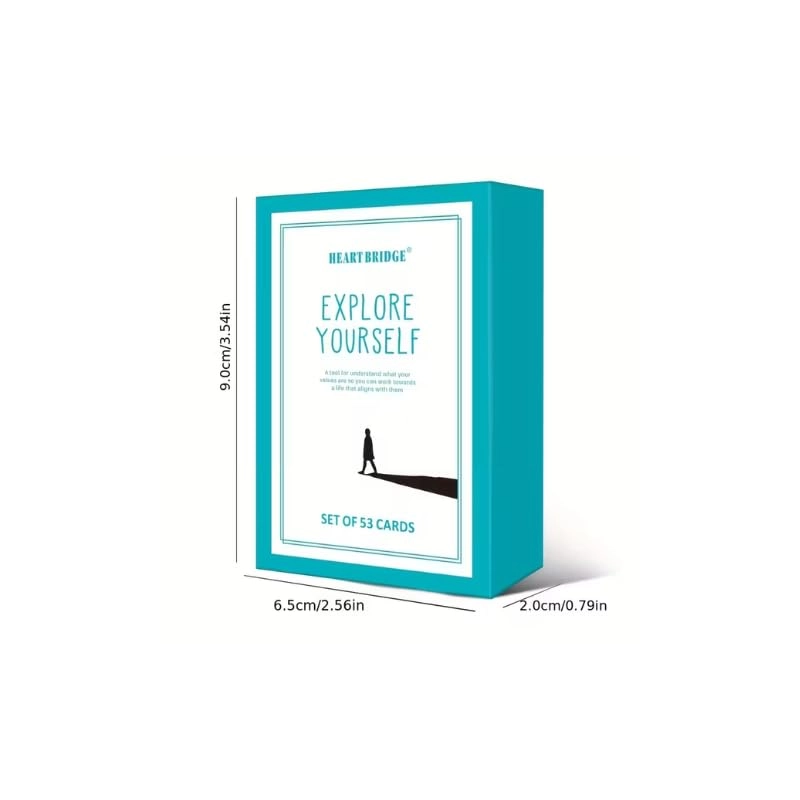 Explore Yourself - 53-Question Deck Guided Journal