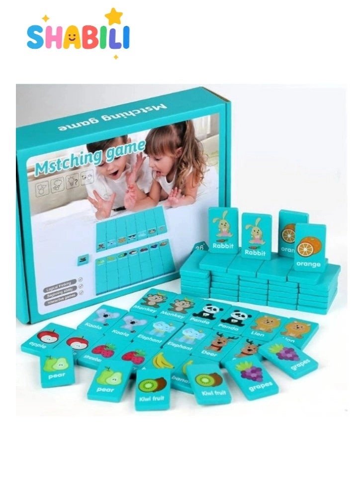 Memory Matching Board Game - 3+ Years