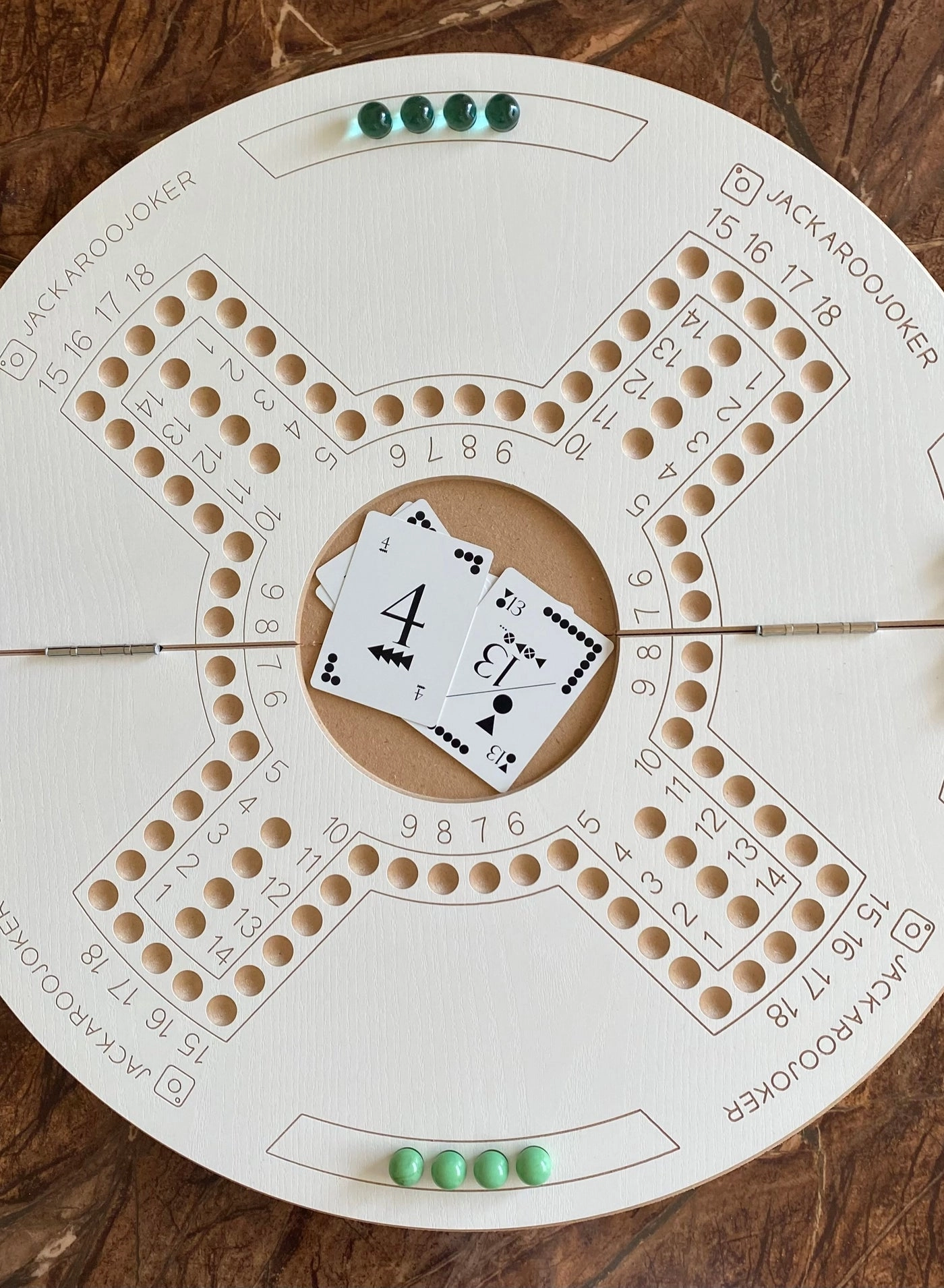 Double-Sided Foldable Board Game - 51 cm Premium Set