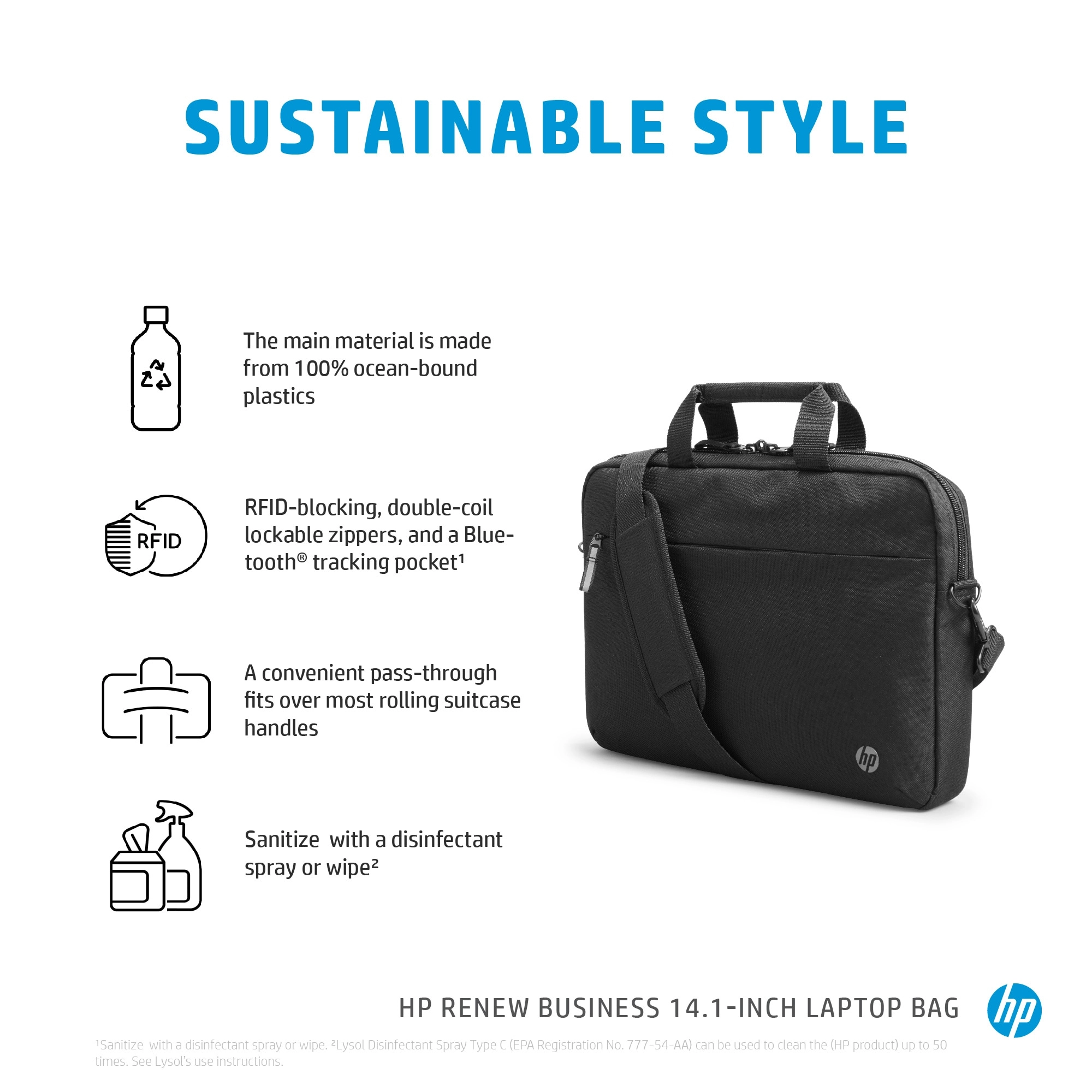 Executive Bag for 14.1-Inch Laptop