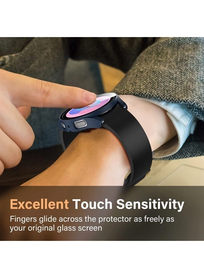 2 Pack Screen Protector Case for Samsung Galaxy Watch 5/Galaxy Watch 4 - 40mm