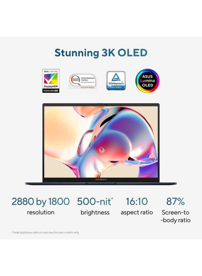 Zenbook 14 UX3405CA-PZ060W - 14'' Core Ultra 9-285H 32GB DDR4 1TB SSD