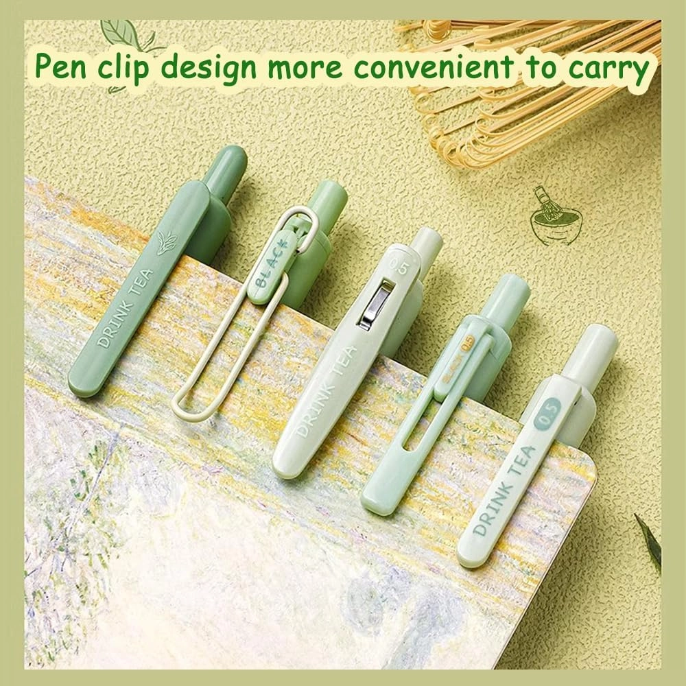 COFFEE PEN - 5Pcs 0.5mm