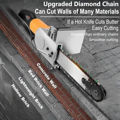 Electric Concrete Chain Saw - 7800W/8800W