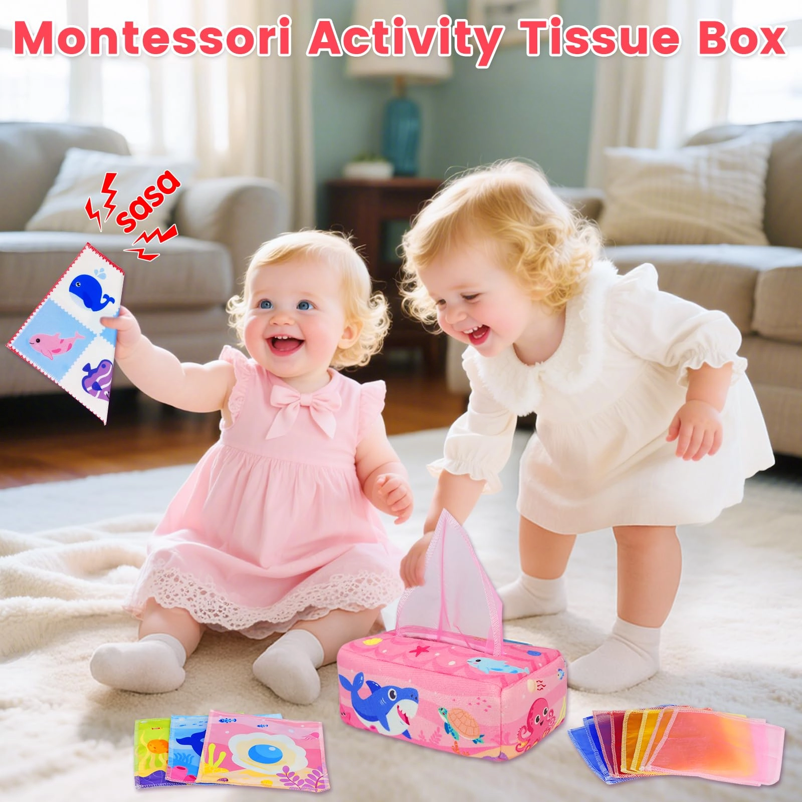 Tissue Box Toy - 5.0 month(s)