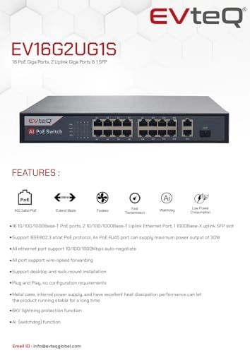 EV-16G-2UG-1S 16-ports