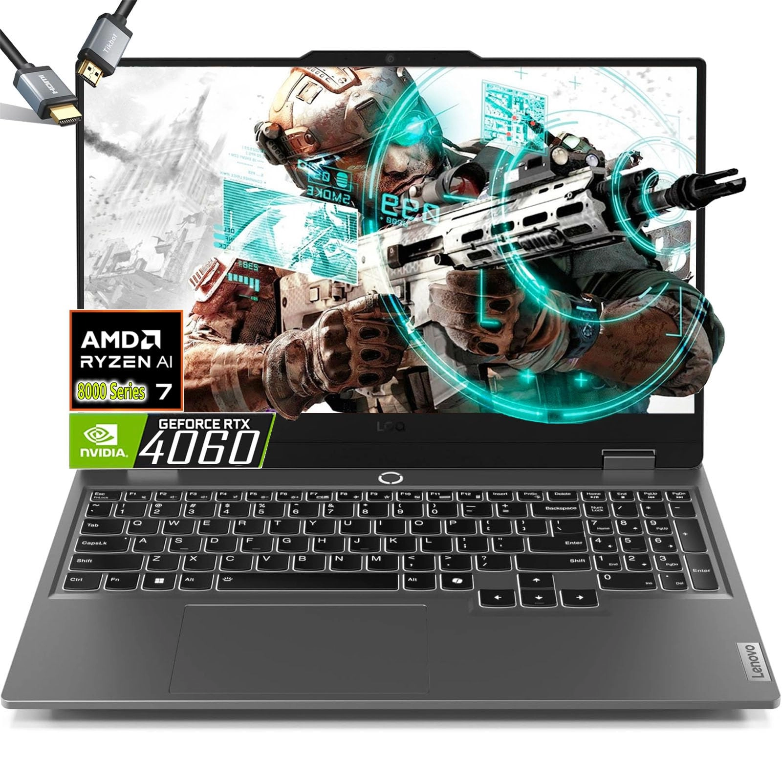 Lenovo LOQ - 15.6'' 4TB 64GB Ryzen 7 8845HS