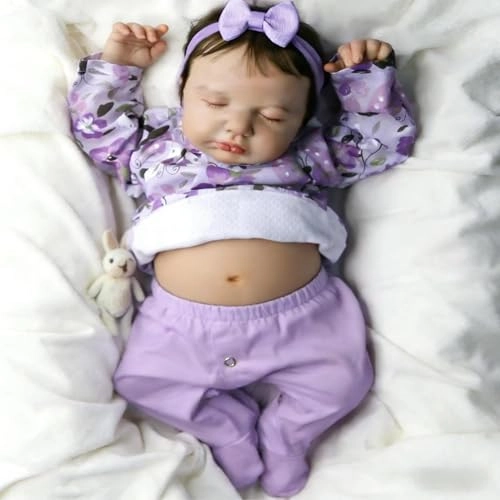 LOULOU Reborn Baby Doll - 20 Inch Vinyl Girl Ages 3+