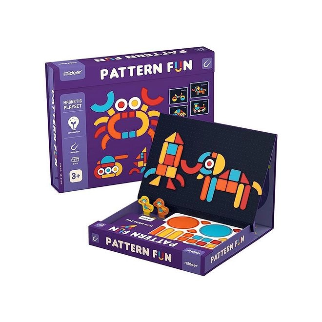 Patterns Magnetic Game - 3 + 92 pieces