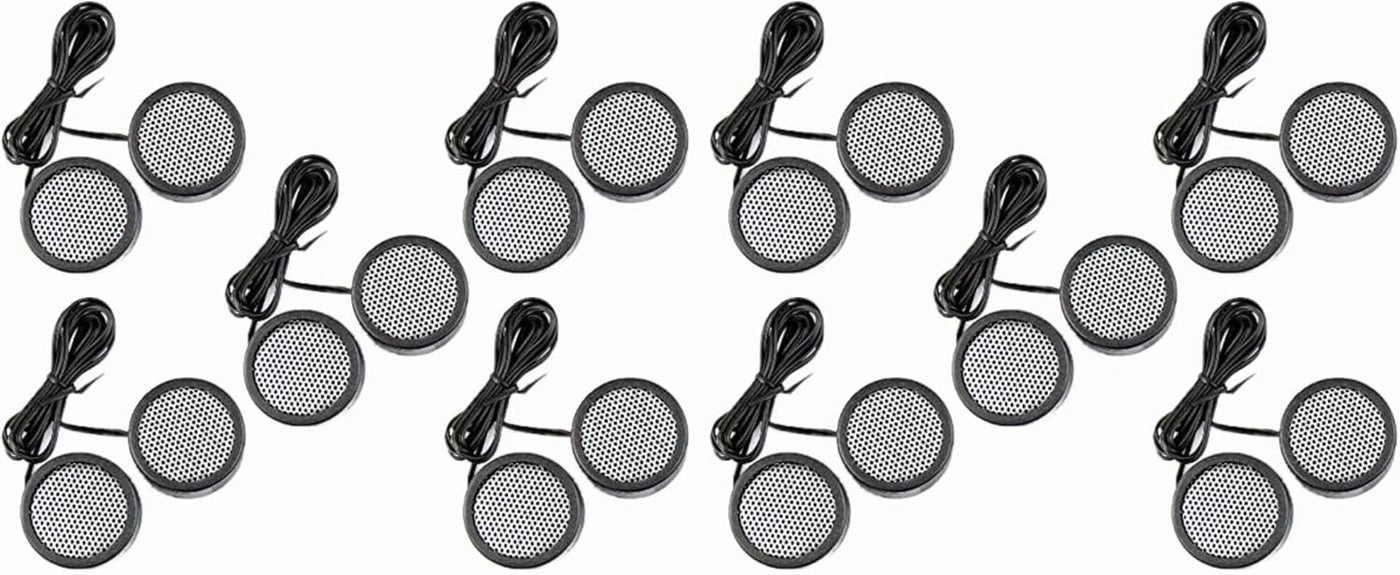 Audiopipe Super Tweeters - 500W 5 - 20 kHz Pack