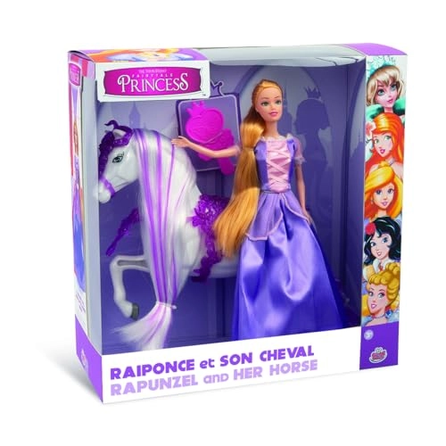 Rapunzel Doll - 30 cm Horse Ages 3+