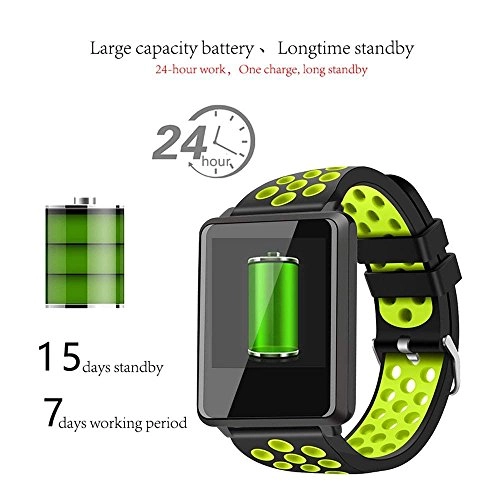Fitness Tracker - Heart Rate Monitor IP67 Waterproof 14 Sports Mode