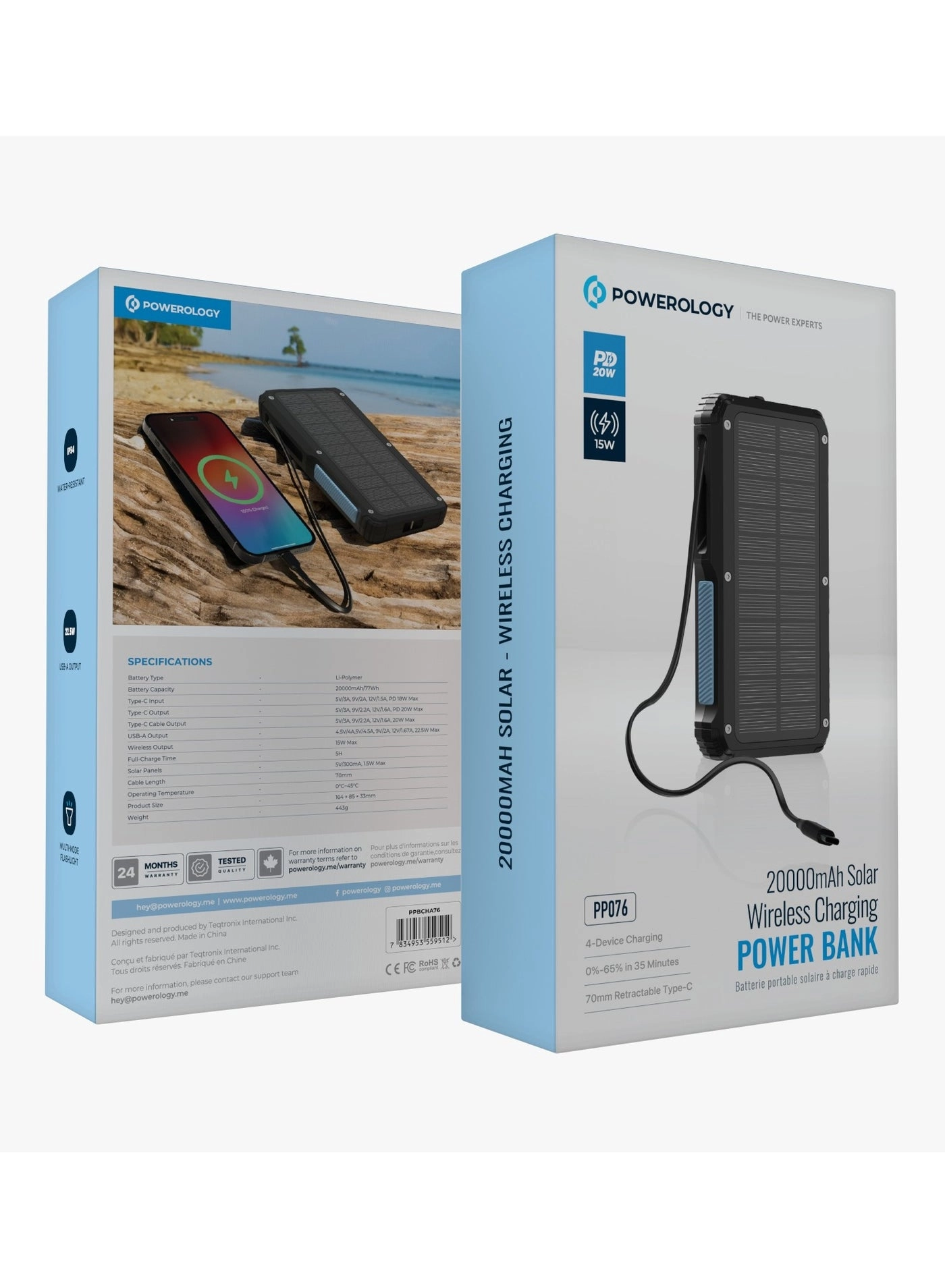 PPBCHA76 - 20000mAh 22.5W