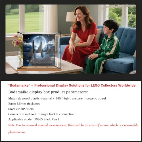 Display Case 10365 - 70 x 30 x 70 cm 3 mm acrylic