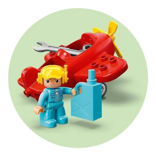 DUPLO Town Plane (10908) - Pilot, Music, Brick