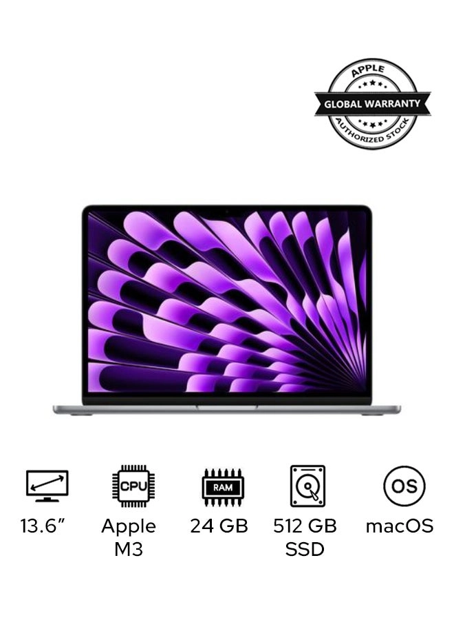 MacBook Air - 13.6'' 512GB 24GB M3