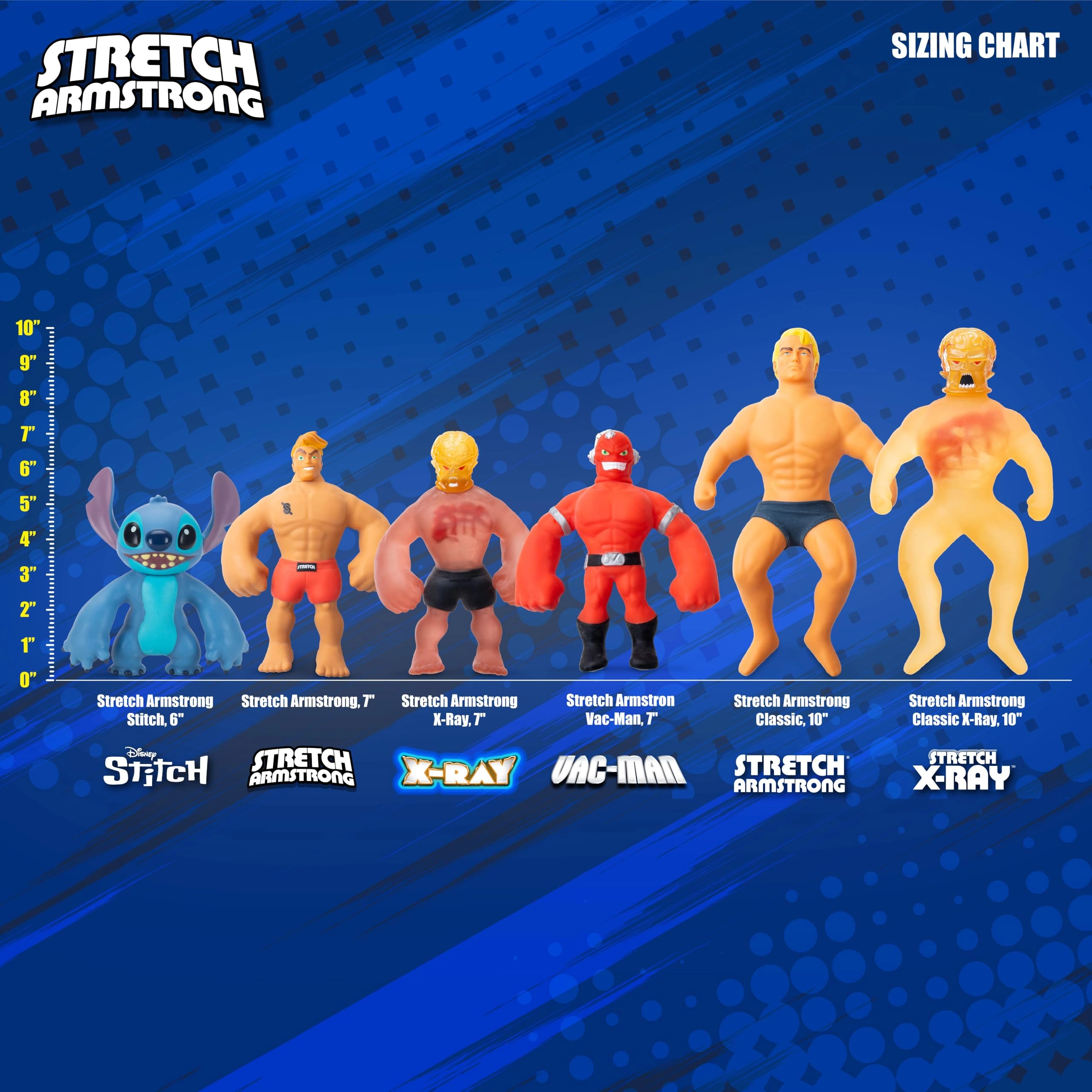 Stretch Armstrong - Comic - X-Ray Core Figure - 5+ 1 (00096)