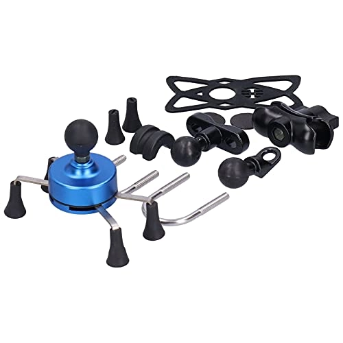 Universal X Shape Phone Mount for Autocycle - Spring Loaded Ball Socket