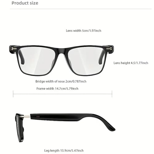 AI Translation Glasses - 160+ Languages Noise-Cancelling Photochromic