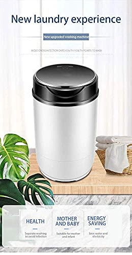 YQWHL Mini Washing Machine Folding Bucket Washer Mini Washer, Portable Travel Underwear And Socks Cleaner Removable Washing Machine