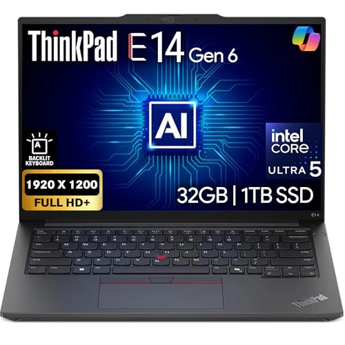 ThinkPad E14 - 14'' Ultra 5-125U 32GB DDR5 1TB SSD