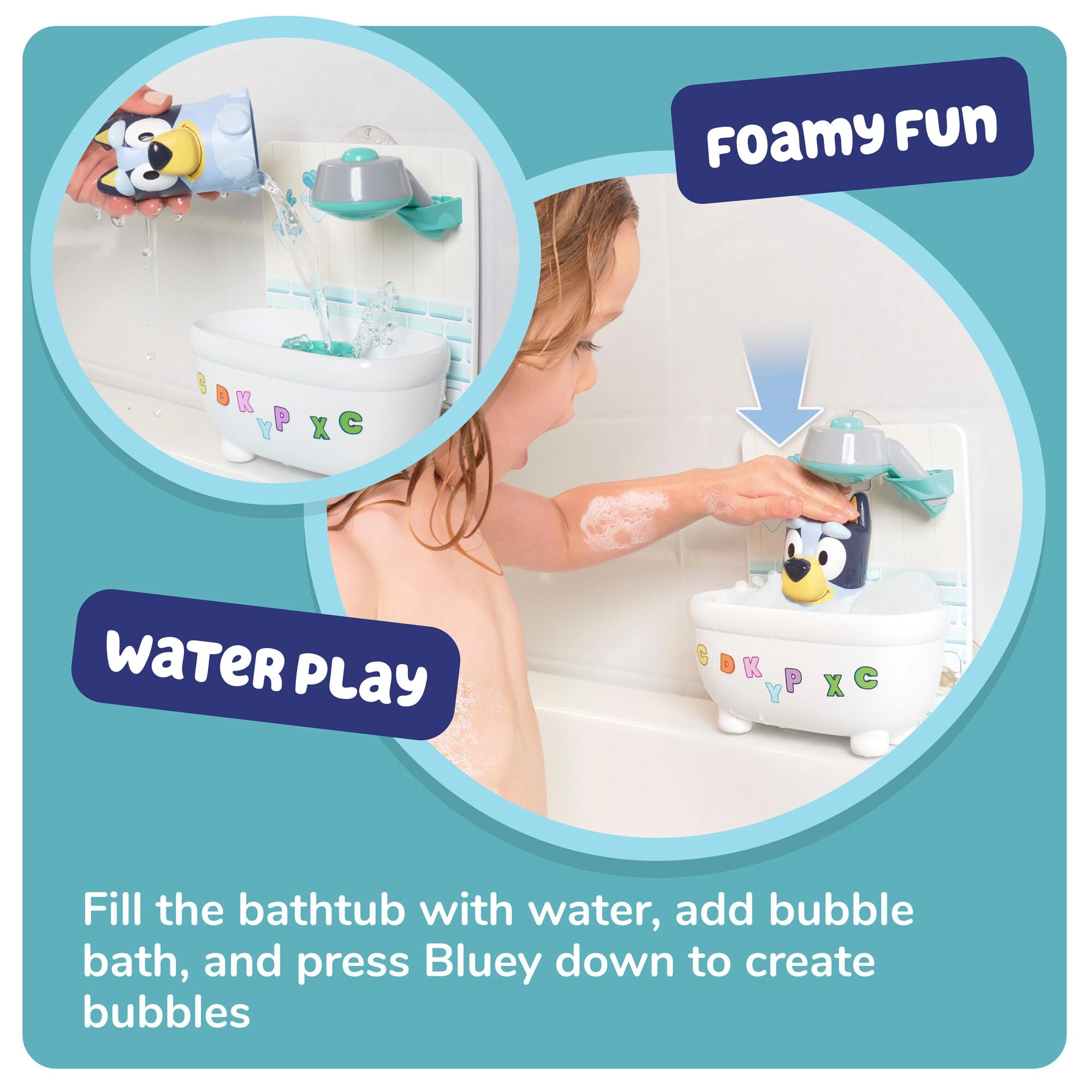 Shower & Scrub Bluey - Interactive 18 Months+