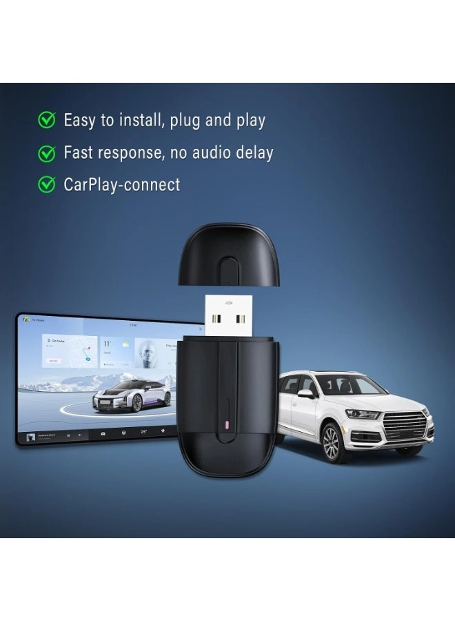 Wireless Carplay Adapter - 2-in-1 Android Auto