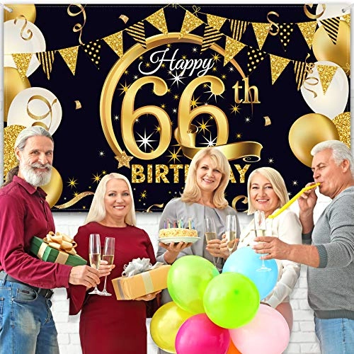 66th Birthday Party Decoration