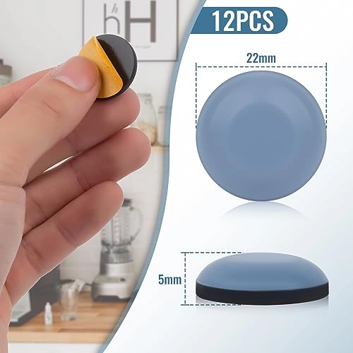 Teflon Gliders - Pack of 12 22 mm Self-Adhesive