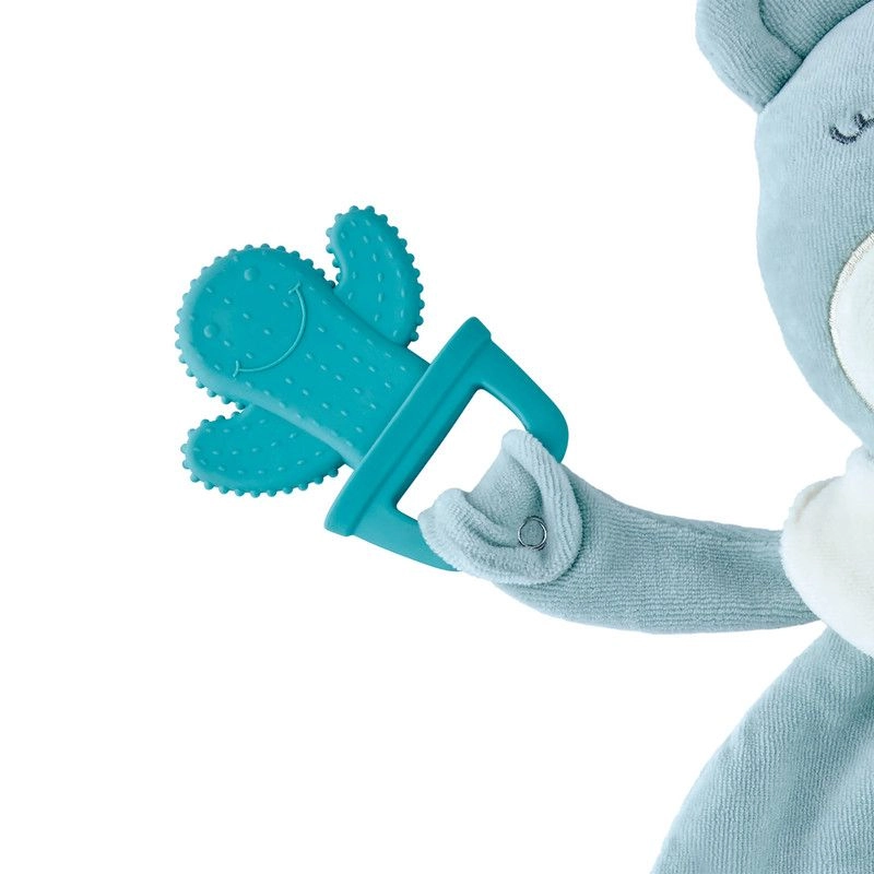 Sleep Teddy Bear Teether - thermoplastic polyurethane